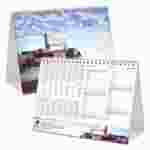 Desk calendars - personalized cover and standard calendar pad
