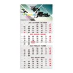 4-month wall calendars-budget